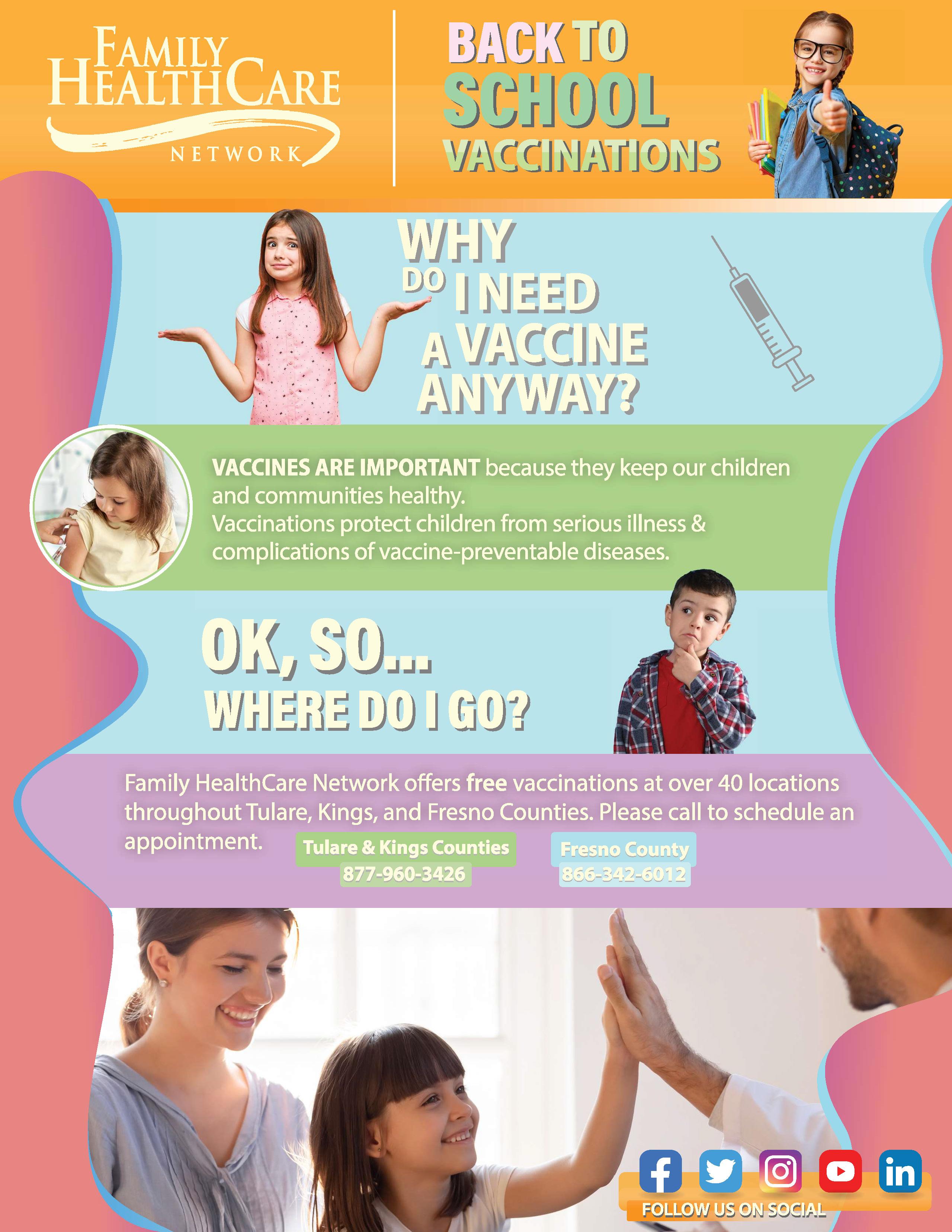 Vaccination flyer English
